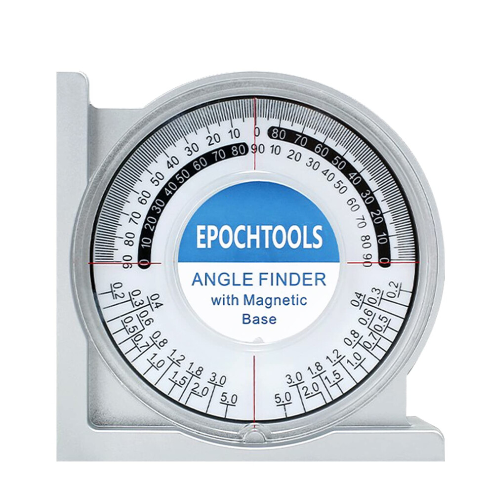 Magnetic Protractor Angle Finder Locator Mini Inclinometer With Dual Level Bubble For Plumbing And Construction Measurement Tool 9016109744623