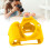 Custodia in silicone gialla per D3300 e D3400, 12x11x6 cm 15