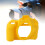 Custodia in silicone gialla per D3300 e D3400, 12x11x6 cm 16