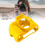 Custodia in silicone gialla per D3300 e D3400, 12x11x6 cm 4