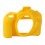 Custodia in silicone gialla per D3300 e D3400, 12x11x6 cm 3