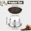 Capsule de café réutilisable 230 ml argent pour la maison 4