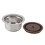 Capsule de café réutilisable 230 ml argent pour la maison 12