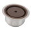 Capsule de café réutilisable 230 ml argent pour la maison 9