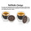 Capsule de café réutilisable 230 ml argent pour la maison 5