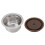 Capsule de café réutilisable 230 ml argent pour la maison 6