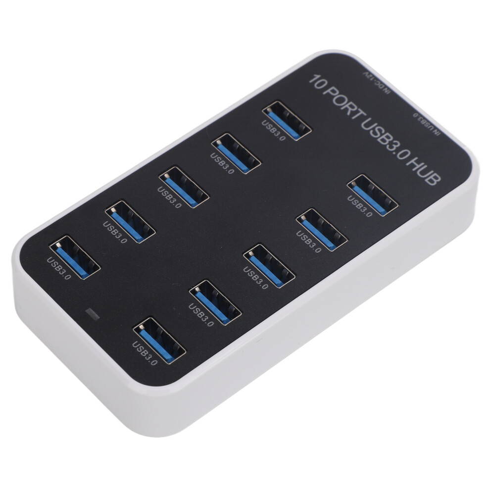 10 Ports Usb 3.0 Hub Dock, 5Gbps Data Transfer, Dc12v-24V 7621348435946
