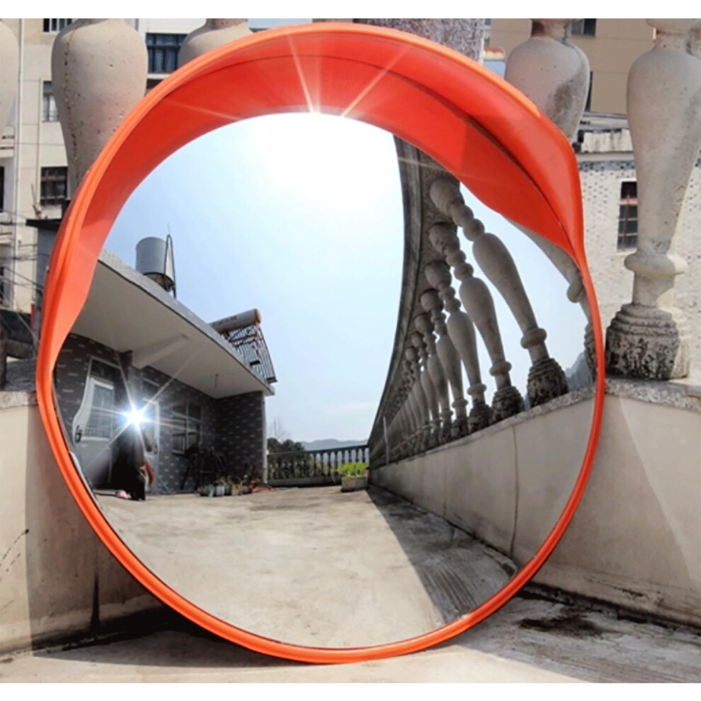 Traffic Mirror Convex Unbreakable Safety Mirror For School And Community Expand Field Of View 9084446821123