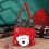 Christmas Drawstring Gift Bag for Holiday Parties and Present Wrapping (Bear Design) 1