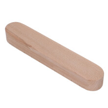 Buchenholz-Schneide- und Klapperwerkzeug 30x5,5x3,8 cm Allzweck-Nähwerkzeug
