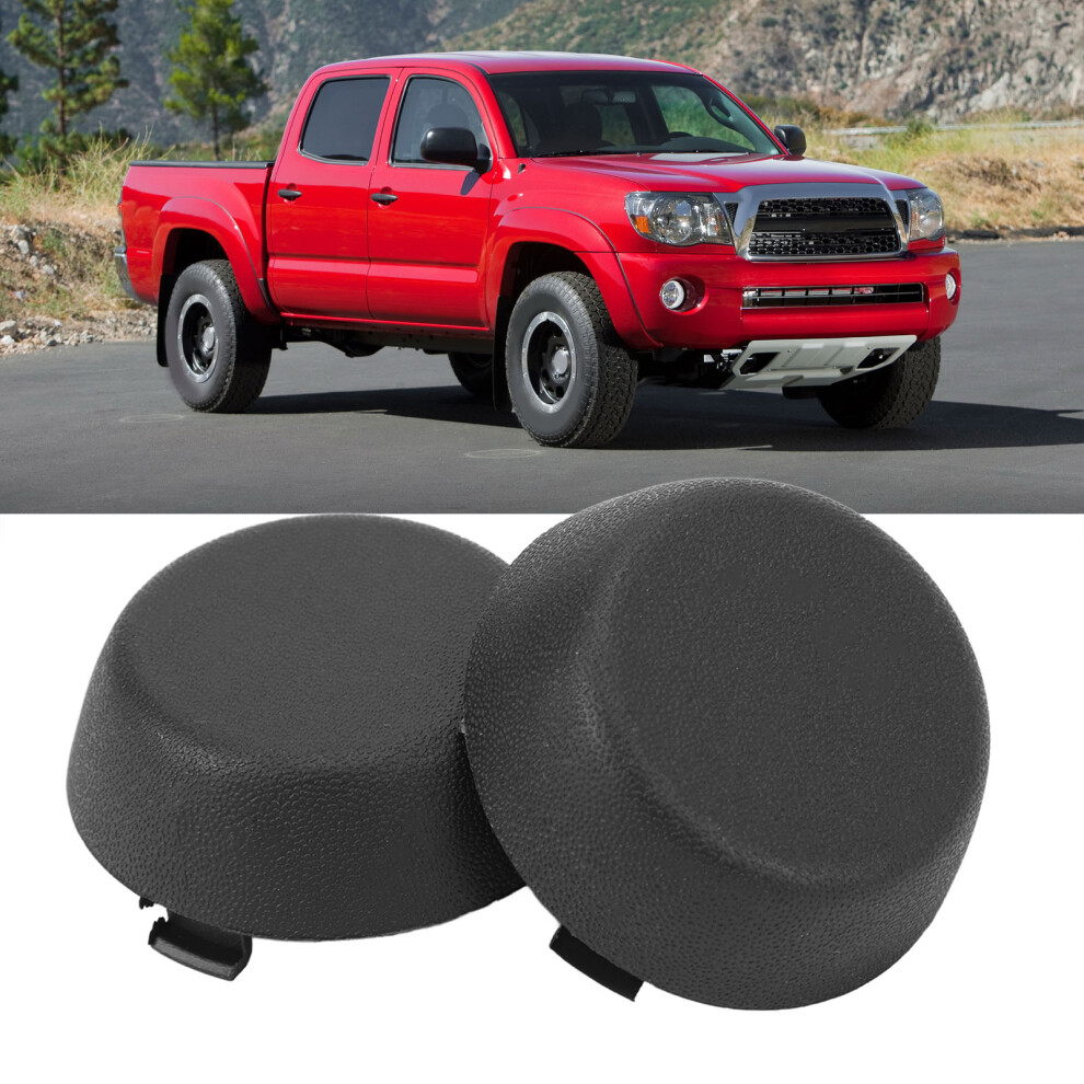 2Pcs Rear Bumper Dome Cap For Tacoma Driver Passenger Side 7611348444772