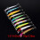 Kit di 20 esche morbide, 9-9,5 cm, multicolore 2