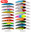 Kit di 20 esche morbide, 9-9,5 cm, multicolore 3