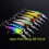 Kit di 20 esche morbide, 9-9,5 cm, multicolore 4