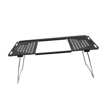 Folding Camping Table Portable Aluminum 24-Inch Multifunctional Outdoor Table for Camping, BBQ, Travel