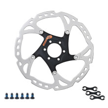 Road Bike Disc Brake Rotor Centerlock 6-Bolt Adapter 160mm Lightweight Durable Cycling Accessory for Mountain and Road Bikes