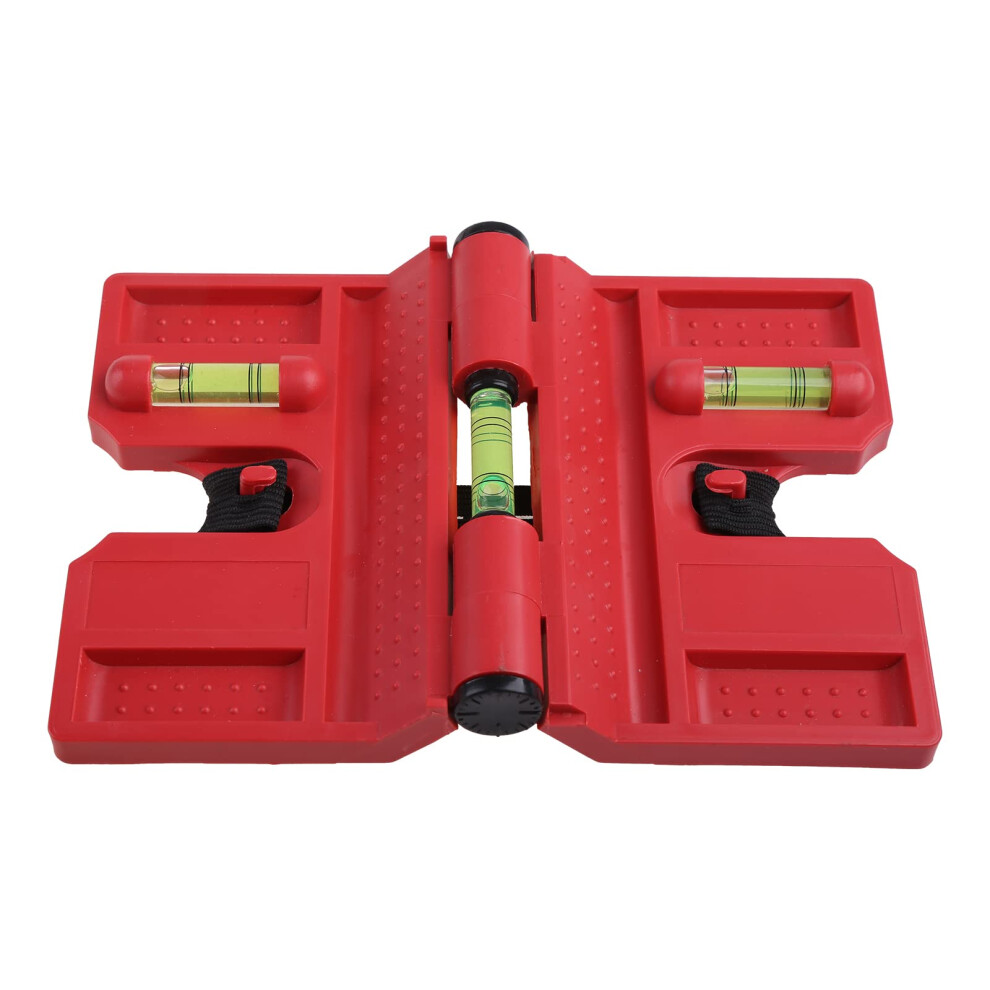 Unique Design Angle Gauge Spirit Level Magnetic Inclinometer 270 Degrees Adjustable Pipe Leveling Tool With Strap 9016109745491