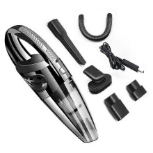 Powerful Portable 120w 2000mah Cordless Hand Vacuum Cleaner with Wet & Dry Function Washable Hepa Filter And 5 Nozzles for Home, Car