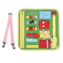 Dementia Sensory Pad Interesting Educational Sensory Blanket Memory Learning Tactile Training for Alzheimer Patient Elderly