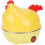 1PCS Easy Egg Cooker, Quick Egg Cooker, Hard-Boiled Egg Cooker with 7 Egg Capacity, Automatic Shut Off Chicken Shape for Breakfast 1