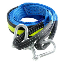 Emergency Tow Rope Durable Trailer Rope for Cars Trucks SUVs Heavy-Duty 20ft High Toughness Towing Assistance