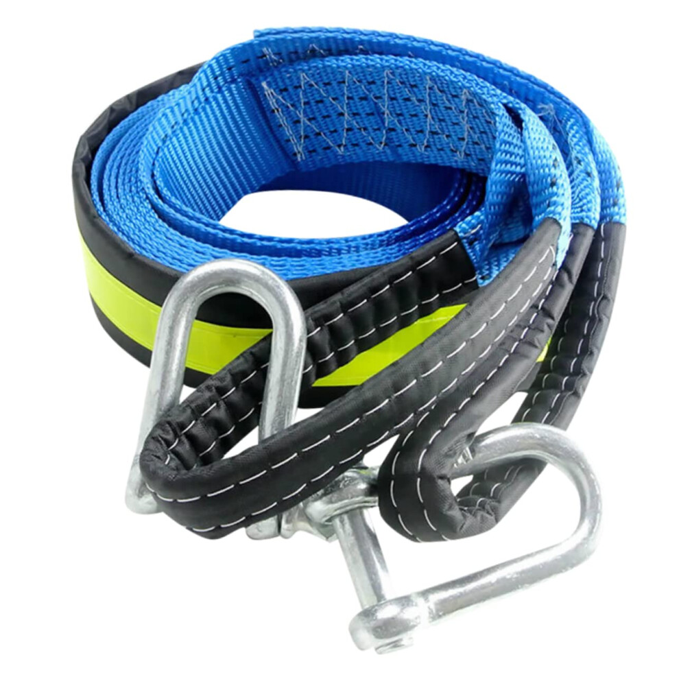 Emergency Tow Rope Durable Trailer Rope For Cars Trucks Suvs Heavy-Duty 20Ft High Toughness Towing Assistance 6447073558870
