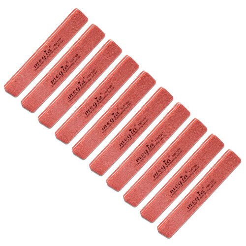 Nail File and Buffer Professional Emery Board Washable Double