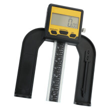 Aluminum Digital Depth Gauge Clear Display Suitable For