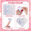 Adhesive Decorative Sticker Valentine's Day Sticker Heart 4