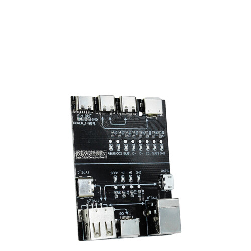 Portable Charging Line Checker With LED Indicator Data Cable
