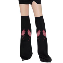 Women Flared Leg Warmers Harajuku Leg Sleeves Punk Baggy Cuffs
