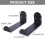 2Pcs Wall Mounted Exercise Mat Holder Yoga Strap Organizers for 3