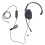 Monaural USB C Headset with Microphone, Black, Adjustable Volume 2