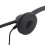 Cuffie USB nere mono-orecchio 150Ω 105dB microfono NC 4