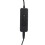 Cuffie USB nere mono-orecchio 150Ω 105dB microfono NC 6