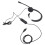Cuffie USB nere mono-orecchio 150Ω 105dB microfono NC 12