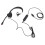 Cuffie USB nere mono-orecchio 150Ω 105dB microfono NC 15