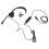Cuffie USB nere mono-orecchio 150Ω 105dB microfono NC 7