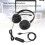 Cuffie nere USB/USB-C stereo per PC/Notebook 5