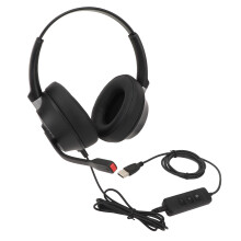 Cuffie nere USB/USB-C stereo per PC/Notebook