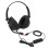 Cuffie nere USB/USB-C stereo per PC/Notebook 1