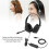 Cuffie nere USB/USB-C stereo per PC/Notebook 10