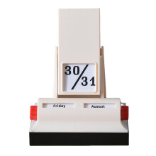 Retro Calendar Flip Calendar Desk Calendar Ornament Desktop