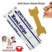 50 Pack Anti Snoring Nasal Strips Sleep Right Aid To Breathe Better Stop Snoring