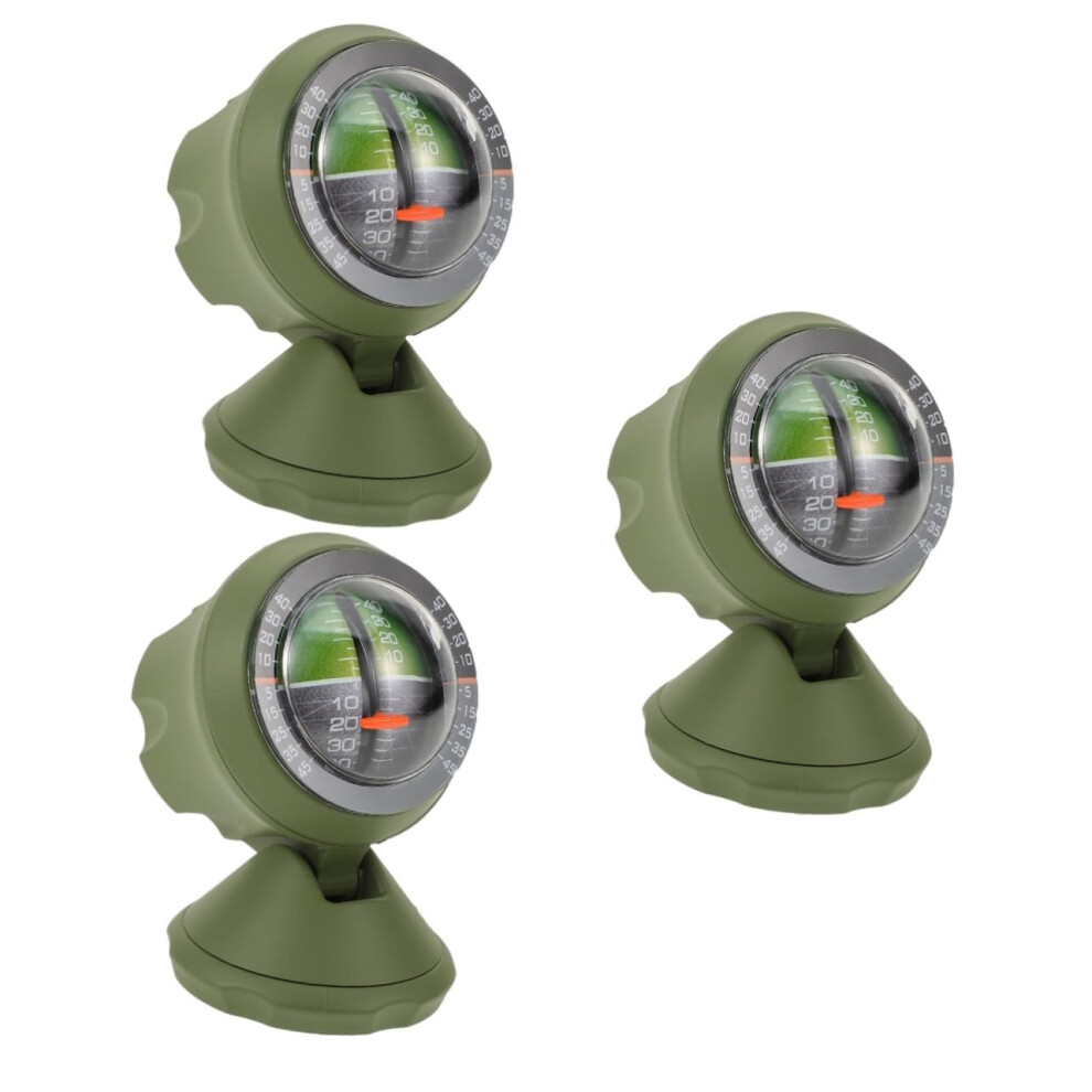 3Pcs Car Inclinometer Level Gauge For Accurate Vehicle Slope Measurement Tool Easy Installation Multi-Functional Level Indicator 6038364260208