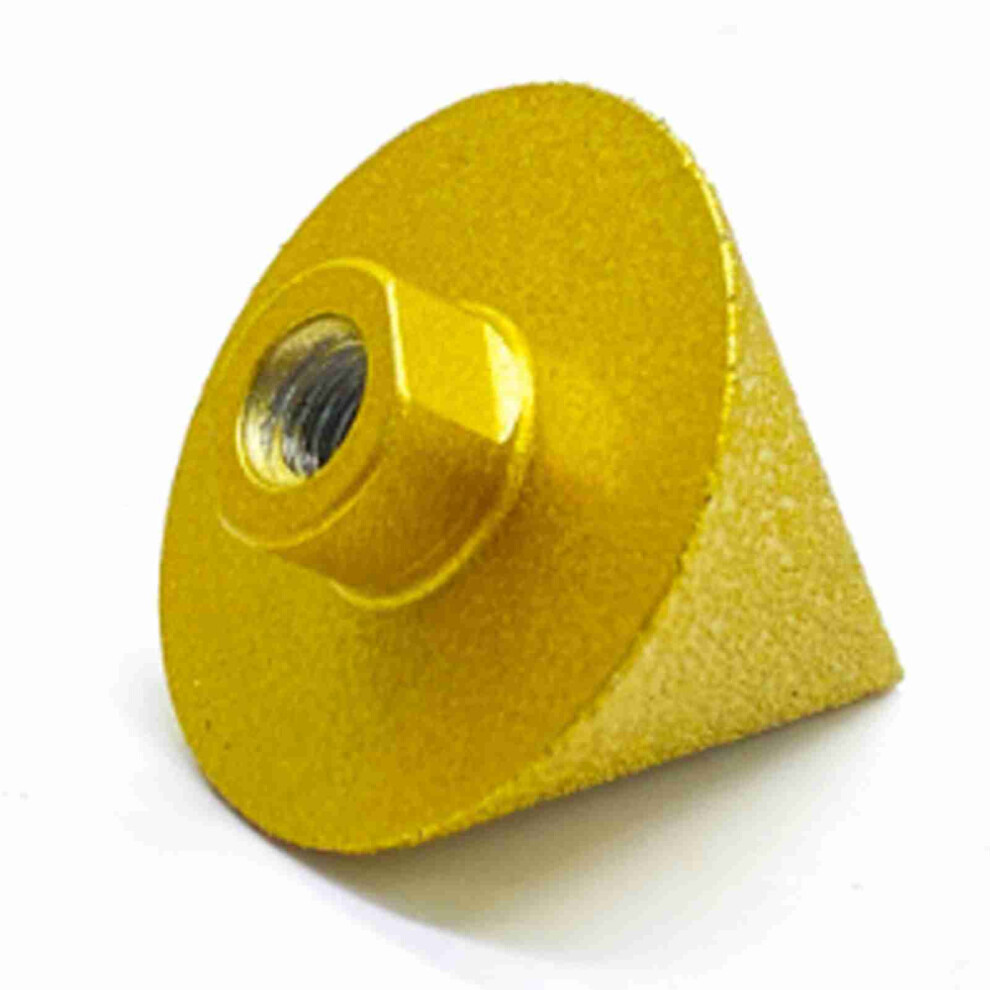 Durable 80Mm Diamond Grit Chamfer Bit For Marble Tile Stone 4961348497845