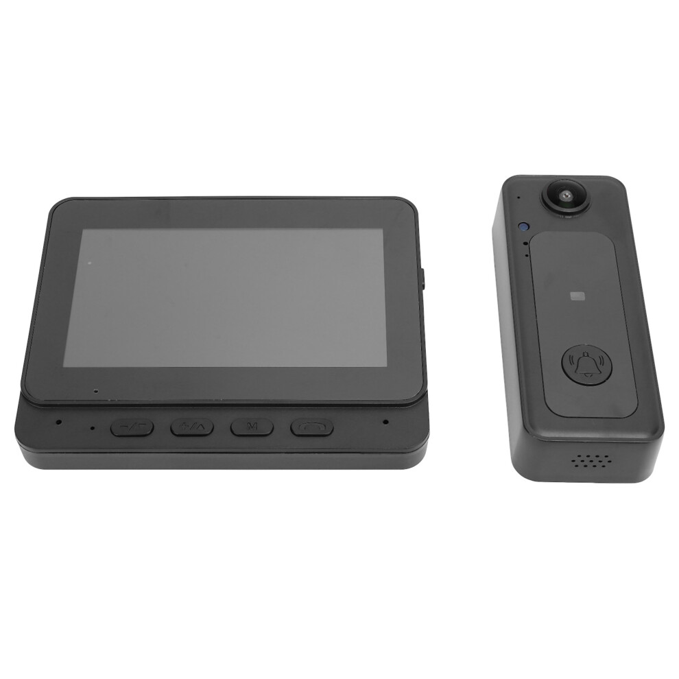 Smart Video Doorbell 4.3" Screen 170 Wide Angle Night Vision Bluetooth 8Mp 4621348500715