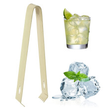 Ice Tongs 6.7 Inch Stainless Steel for Cocktails and Ice Buckets, Gold Metal Tongs for Serving Ice and Sugar Cubes