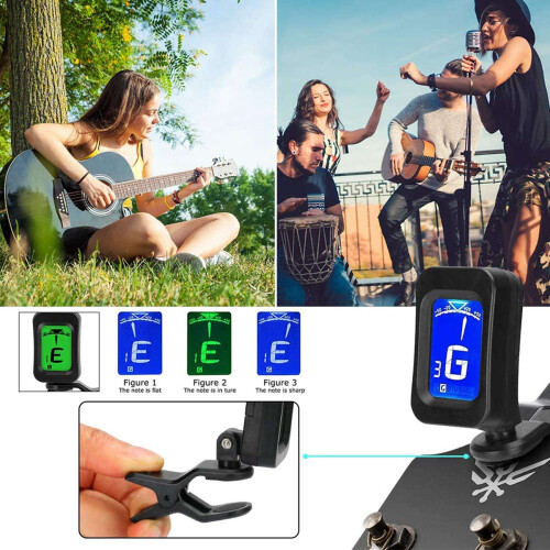 65 PCS Guitar Accessories Kit with Guitar Strings, Tuner, Capo, Picks 2