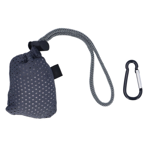 Sac de courses à grande capacité gris crochet pliable 1
